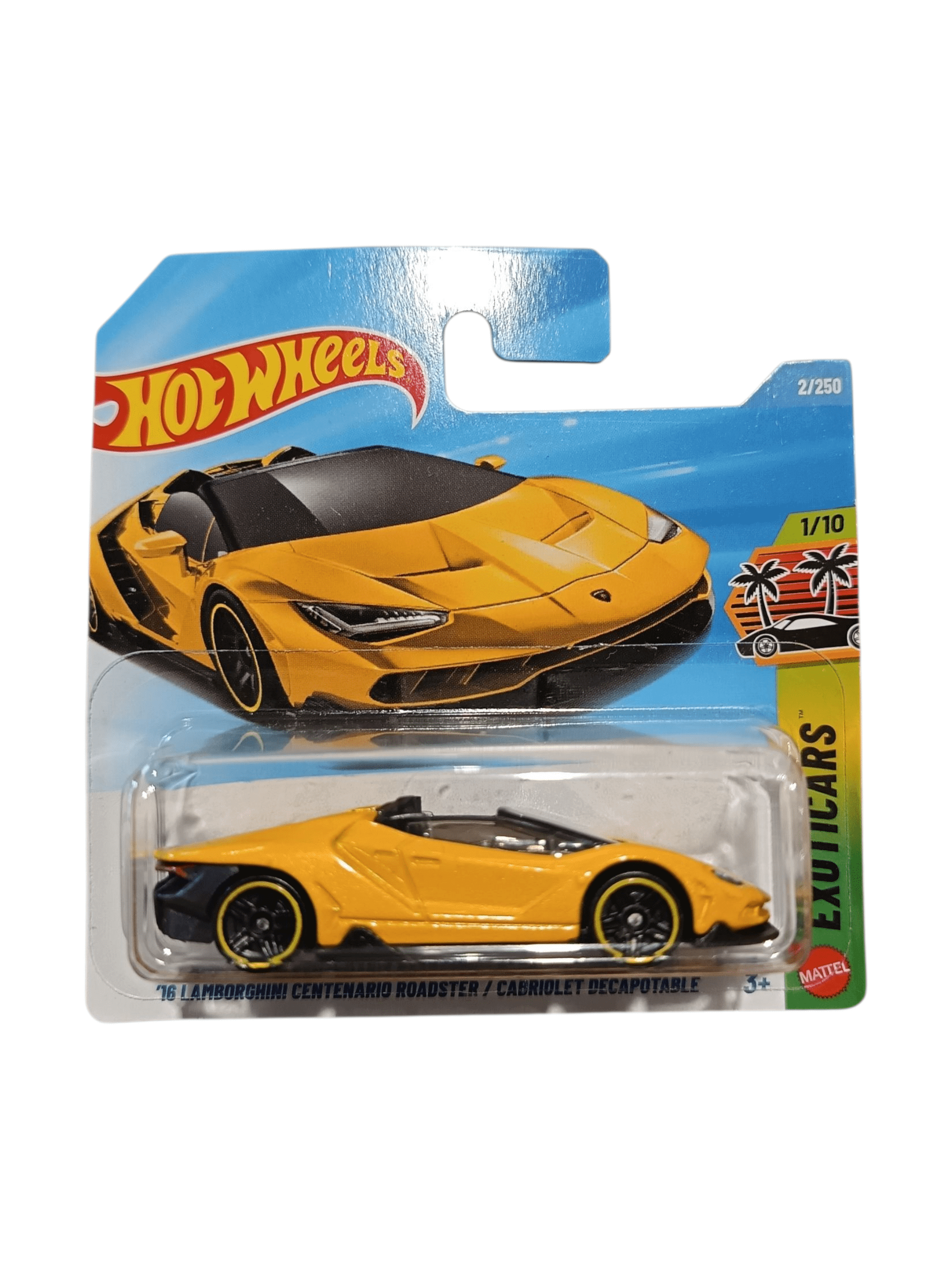 Hot Wheels Single Car Pack - Exoticars '16 Lamborghini Centenario Roadster Hot Wheels