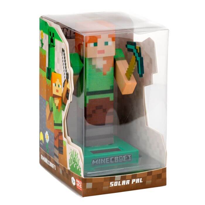 Minecraft Alex Motion Solar Pal Puckator