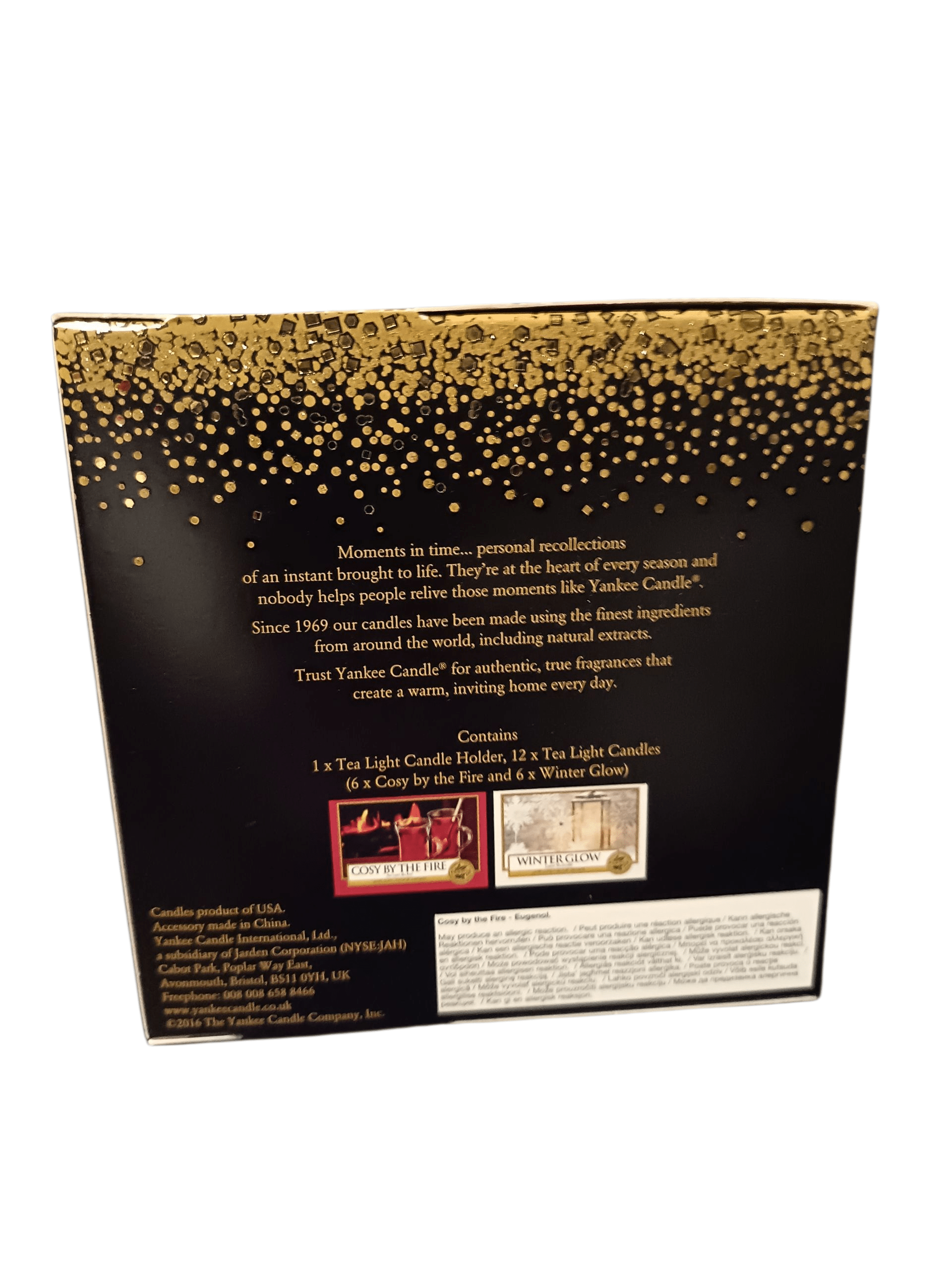 Yankee Candle Christmas 12 Tealights and Holder Gift Set Yankee Candle