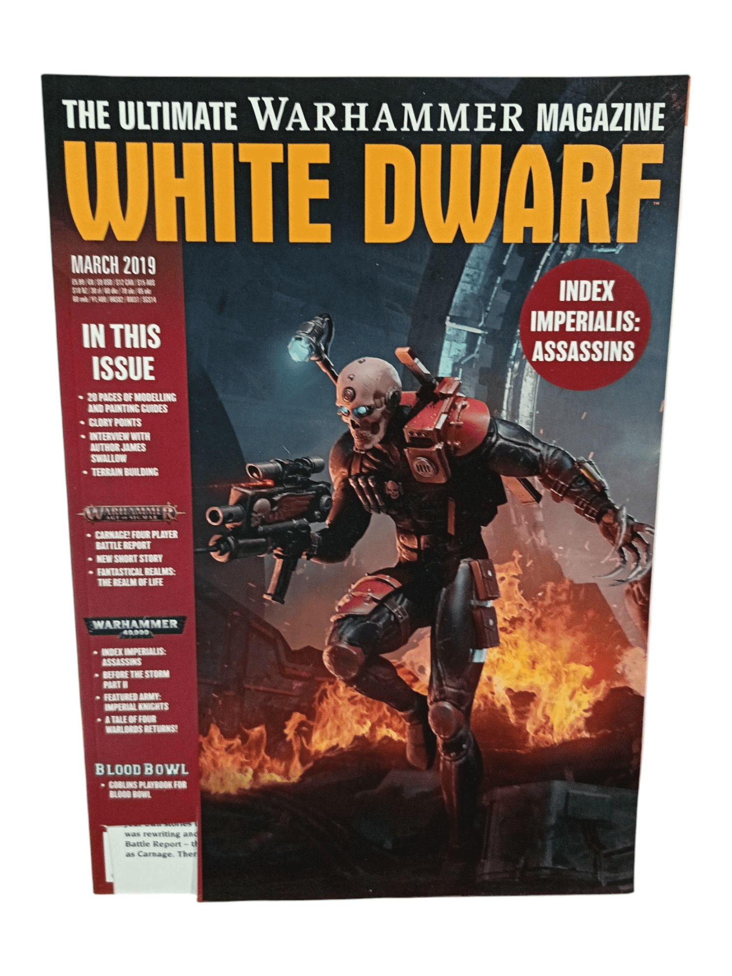 Warhammer White Dwarf Magazine March 2019 Warhammer