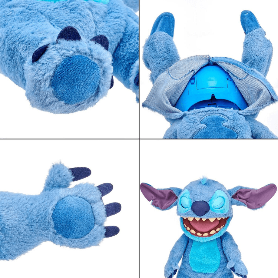 Wow Stuff Real FX Disney Stitch Animatronic Toy Lilo & Stitch Rooleo