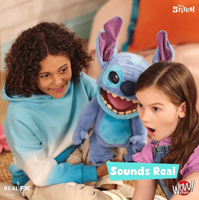 Wow Stuff Real FX Disney Stitch Animatronic Toy Lilo & Stitch Rooleo