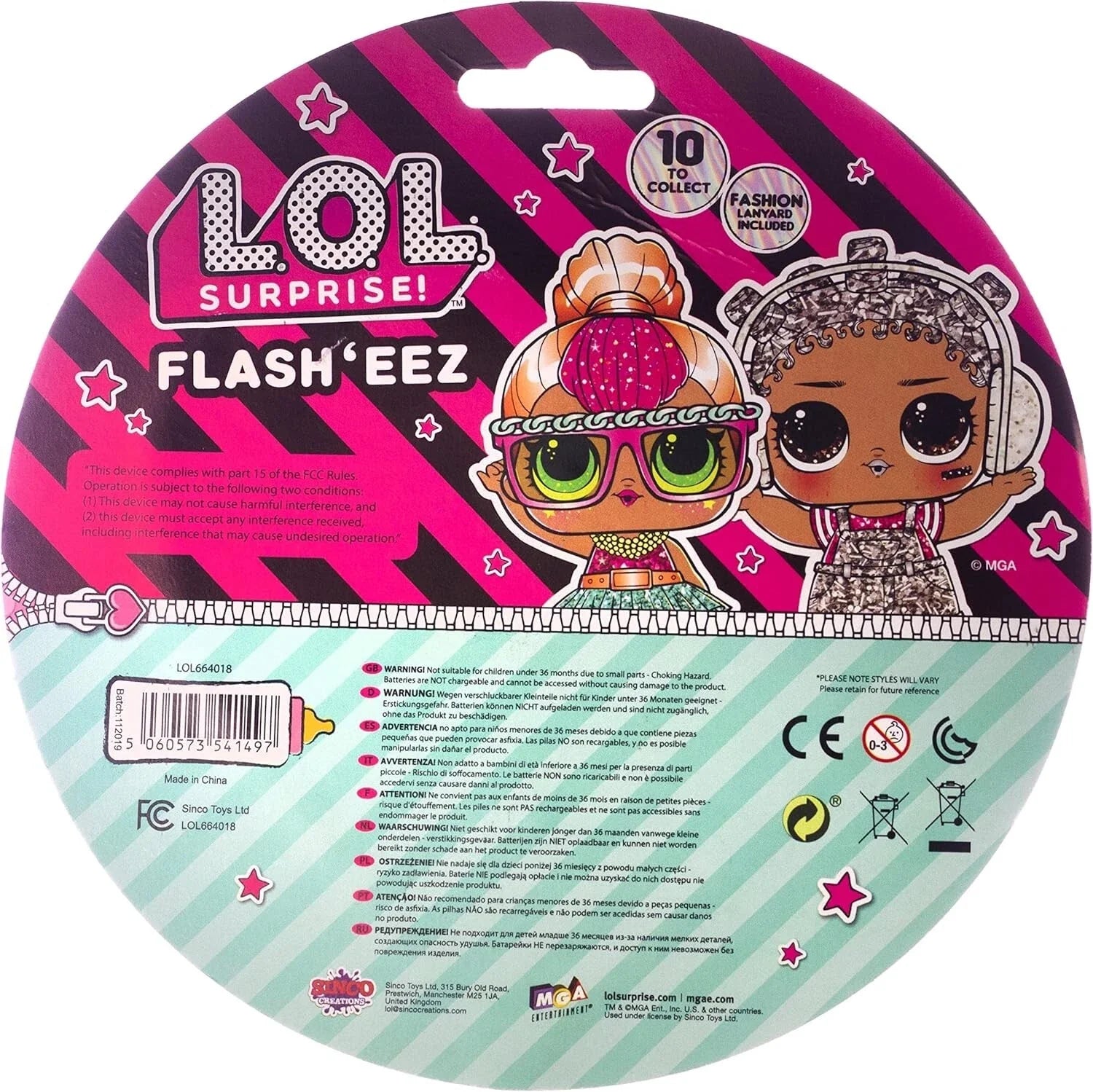 LOL Surprise! Flash’eez S2 with Lanyard Rooleo