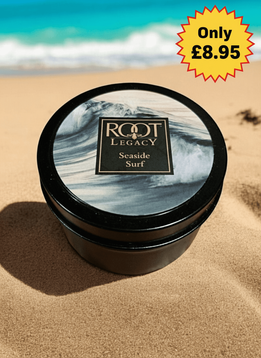 Root Legacy - Seaside Surf 4oz Tin Candle Root