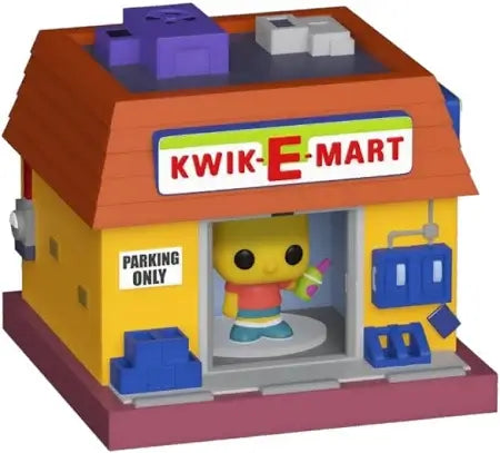 Funko Bitty Pop! Town - The Simpsons Bart Simpson & Kwik-E-Mart Funko