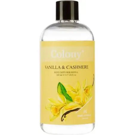 Colony - Vanilla & Cashmere 200ml Reed Diffuser Refill Colony