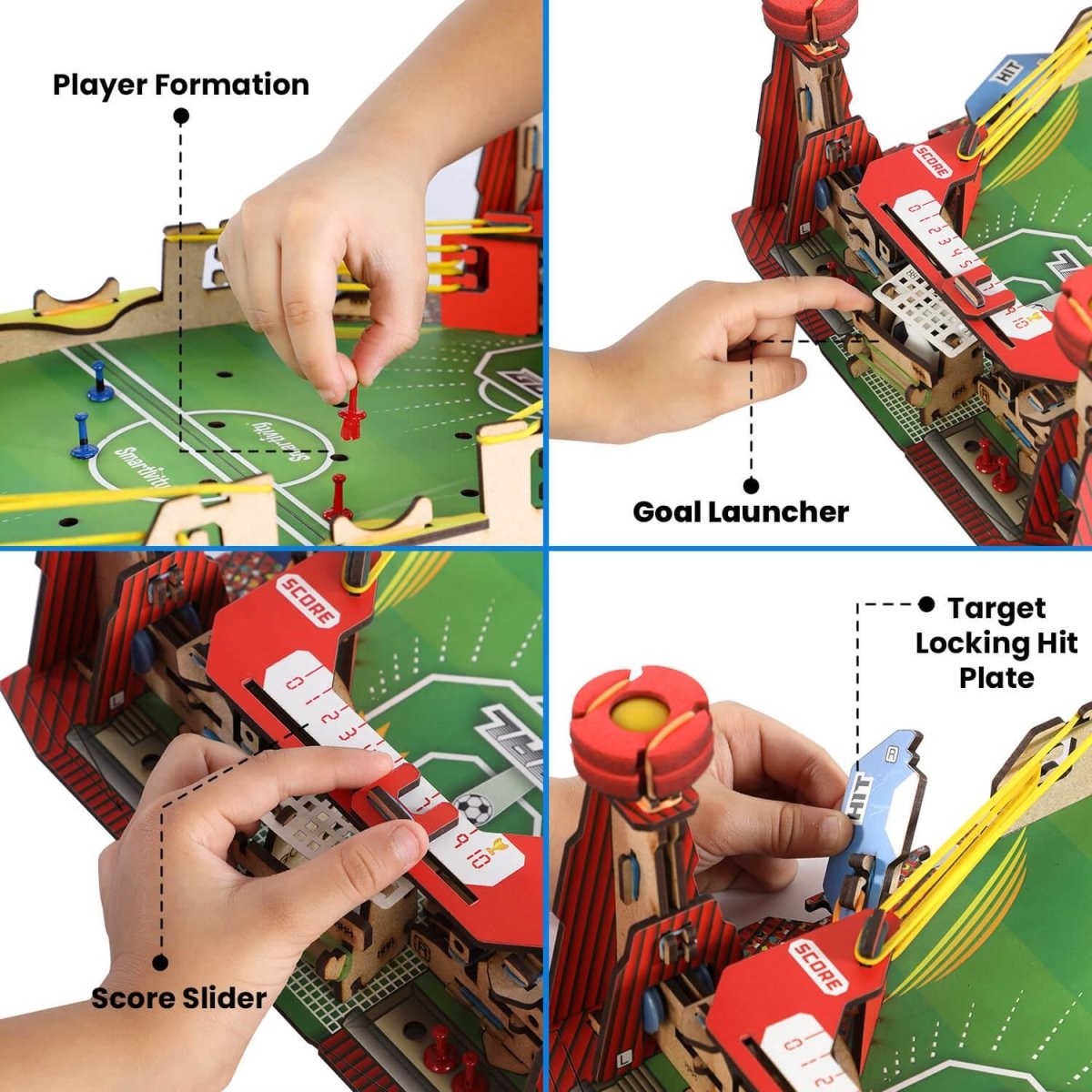 Smartivity Mini Football | Build - It - Yourself Multiplayer STEAM Board Game - The Imagination ShopScience & Nature Toys > Science Kits > Home Science Experiments > Smartivity