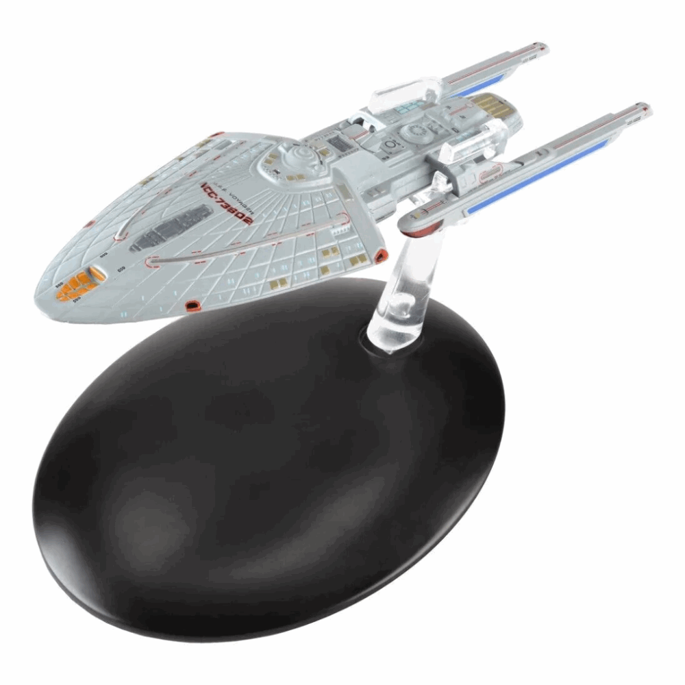 #11 U.S.S. Voyager NCC-73602 (Sternbach concept) Model Diecast Ship (Eaglemoss / Star Trek) Real Merch