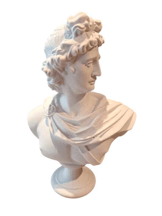 Stone Effect Apollo Bust PLA The Imagination Shop