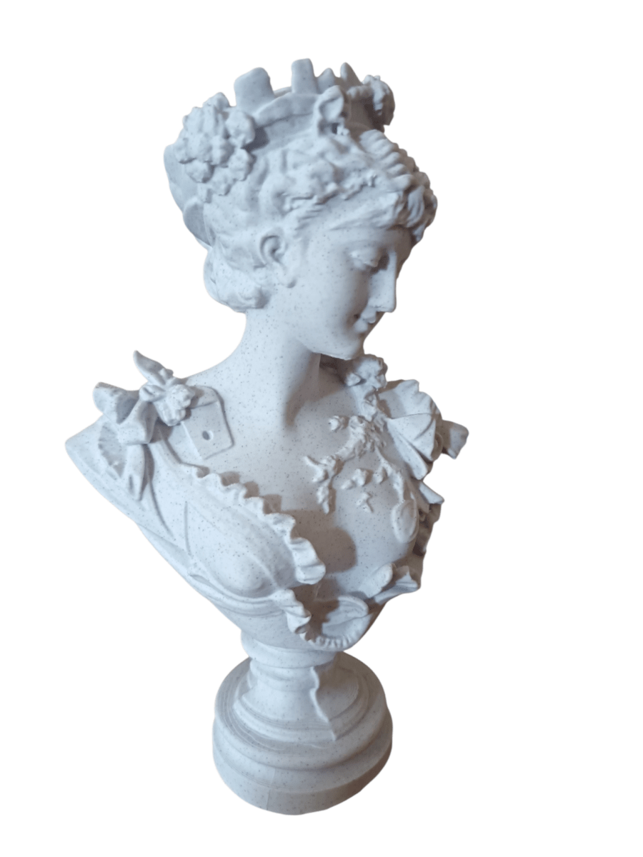 Stone Effect Queen Bust PLA The Imagination Shop