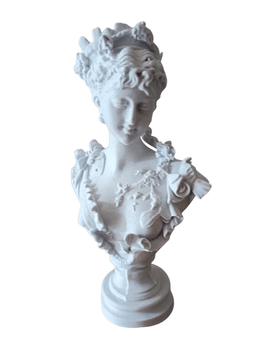Stone Effect Queen Bust PLA The Imagination Shop