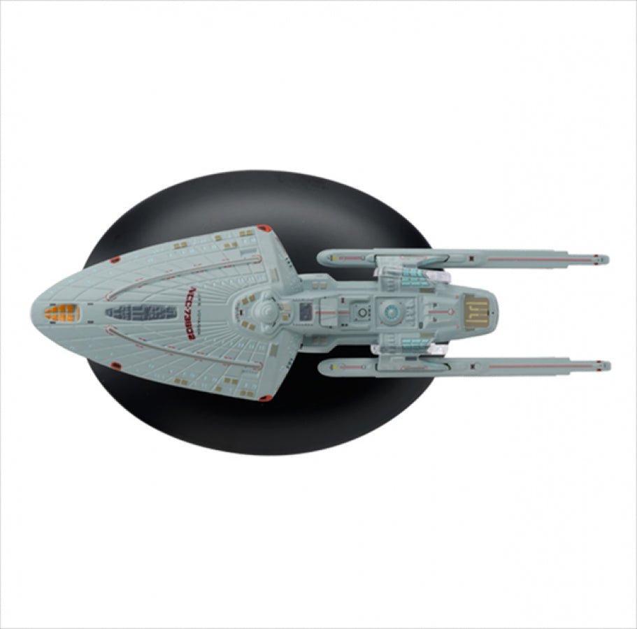 #11 U.S.S. Voyager NCC-73602 (Sternbach concept) Model Diecast Ship BONUS ISSUE (Eaglemoss / Star Trek) Real Merch