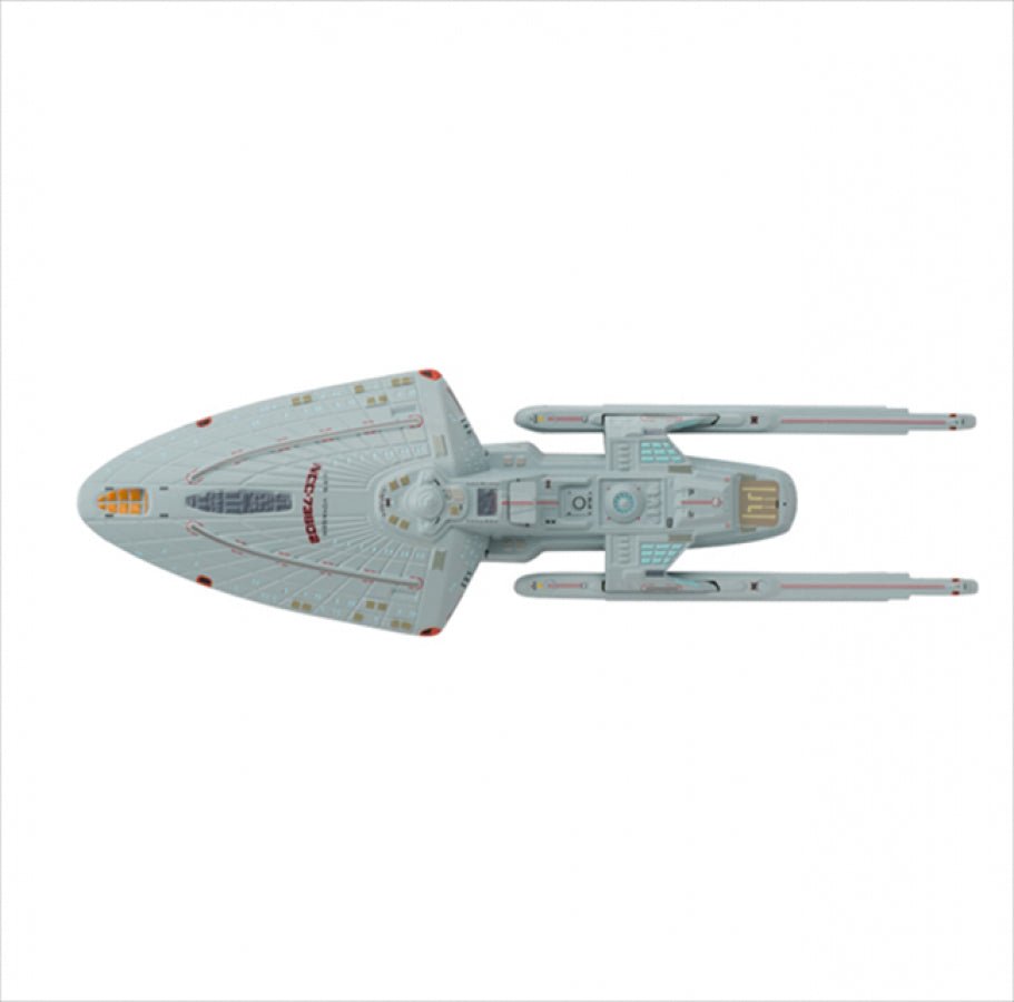 #11 U.S.S. Voyager NCC-73602 (Sternbach concept) Model Diecast Ship BONUS ISSUE (Eaglemoss / Star Trek) Real Merch