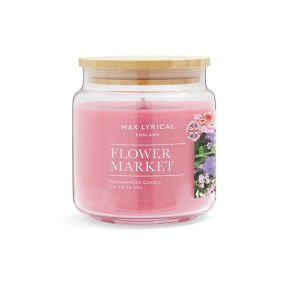 Wax Lyrical Flower Market Medium Jar Scented Candle Default Title Wax Lyrical