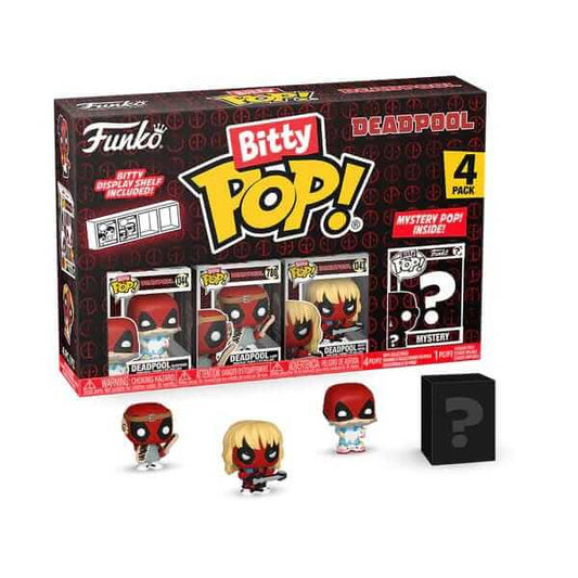 Funko Bitty Pop! - Deadpool Sleepover 4 Pack Funko