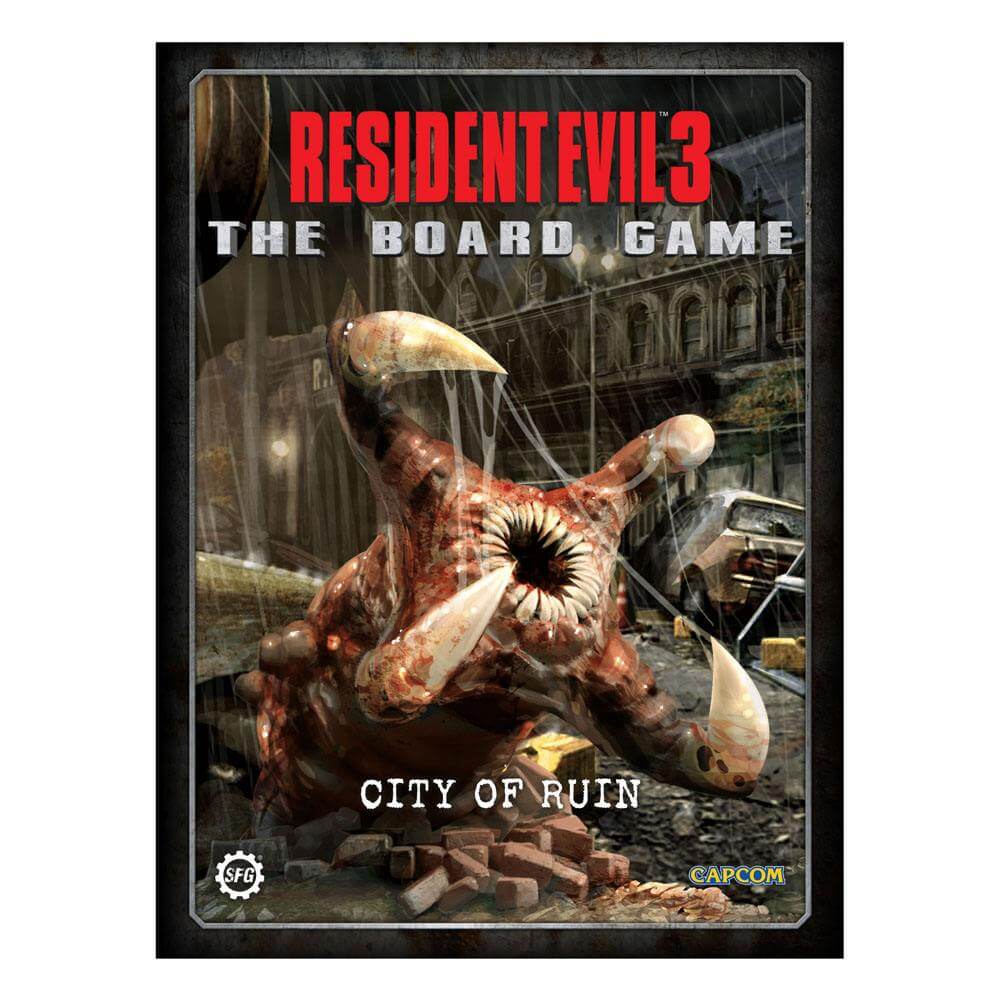 Resident Evil 3 The Board Game Expansion The City Of Ruin Steamforged Games Ltd
