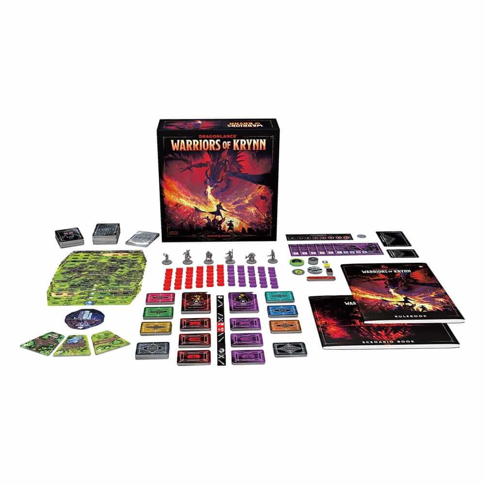 Dungeons And Dragons Board Game Dragonlace: Warriors Of Krynn Wizards Of The Coast