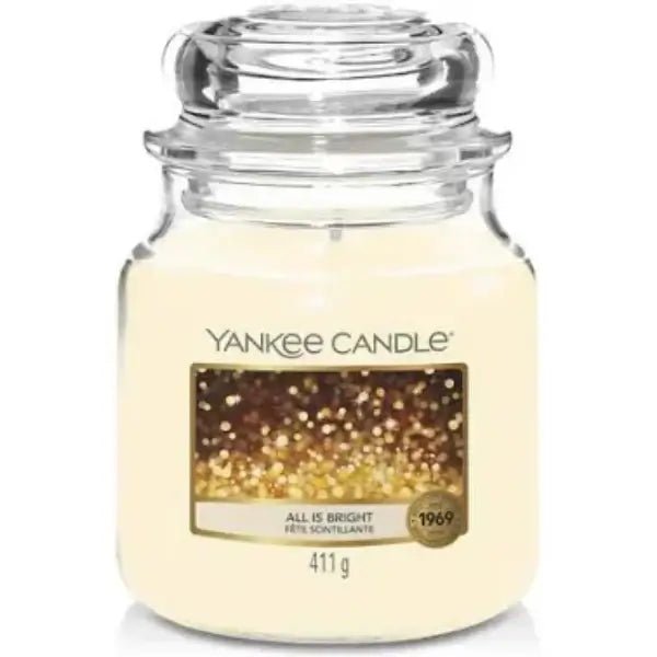 Yankee Candle All Is Bright - Medium Jar Scented Candle Yankee Candle