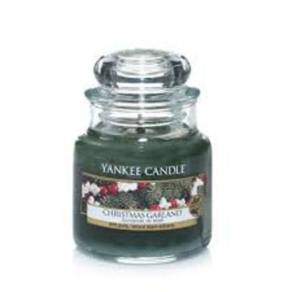 Yankee Candle Christmas Garland Small Jar Scented Candle - The Imagination Shop