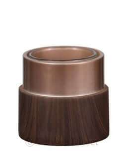 Yankee Candle Wood And Copper Round Votive Holder Yankee Candle