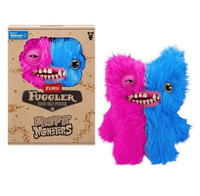 ZURU Fuggler Misfit Monsters 9 Inch Mr Screech Stuffed Toy ZURU