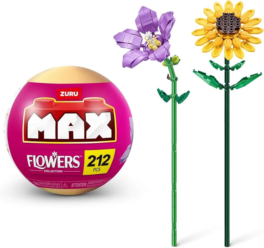 Zuru Max Flowers Collection Building Brick Sphere - The Imagination ShopBuilding Toys