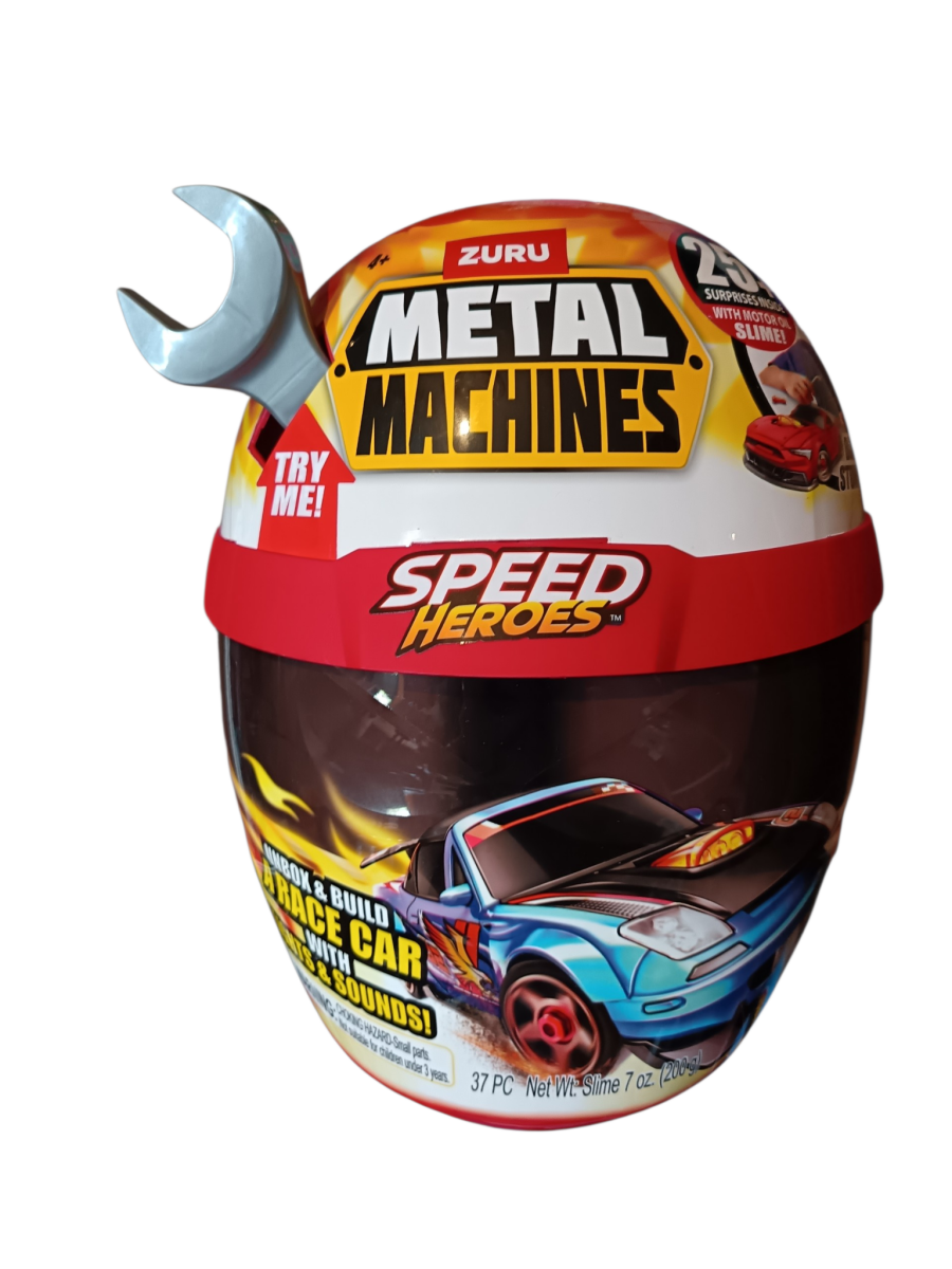 Zuru Metal Machines Speed Heroes Helmet Playset Zuru