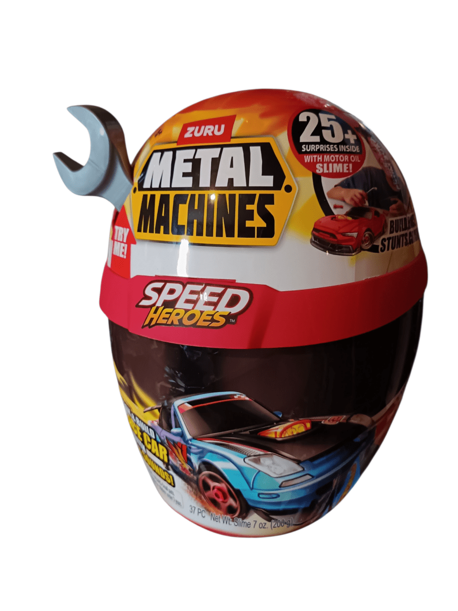 Zuru Metal Machines Speed Heroes Helmet Playset Zuru
