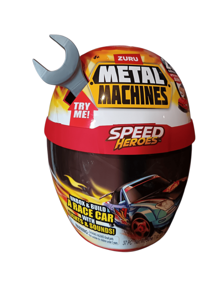 Zuru Metal Machines Speed Heroes Helmet Playset Zuru