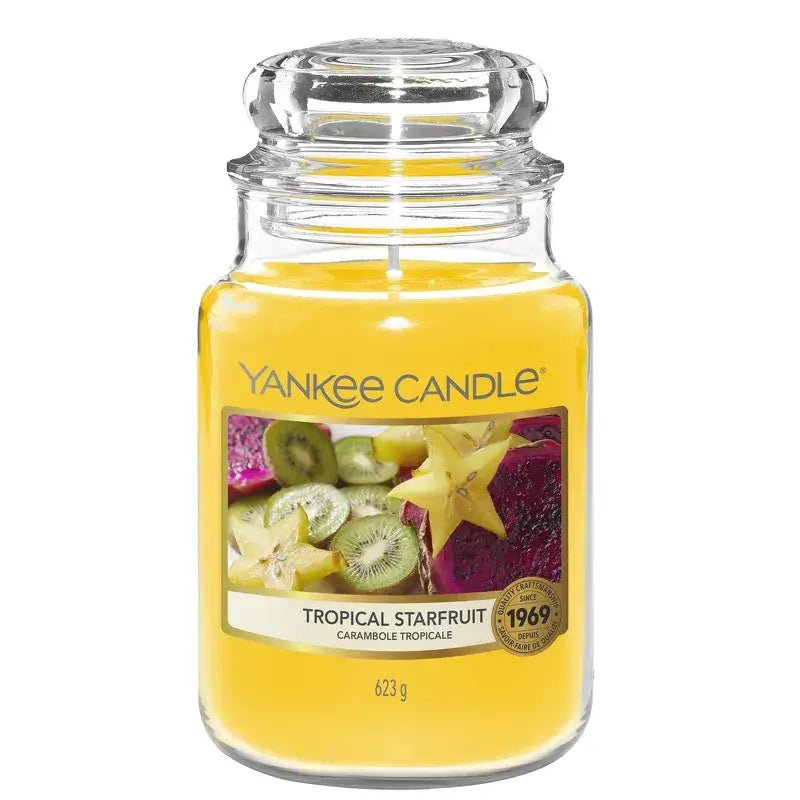 Yankee Candle Tropical Starfruit Large Jar Scented Candle Yankee Candle