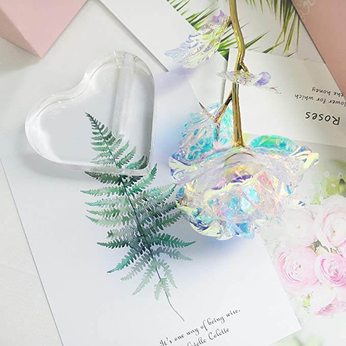 Kirifly 24k Golden light up gift rose The Imagination Shop