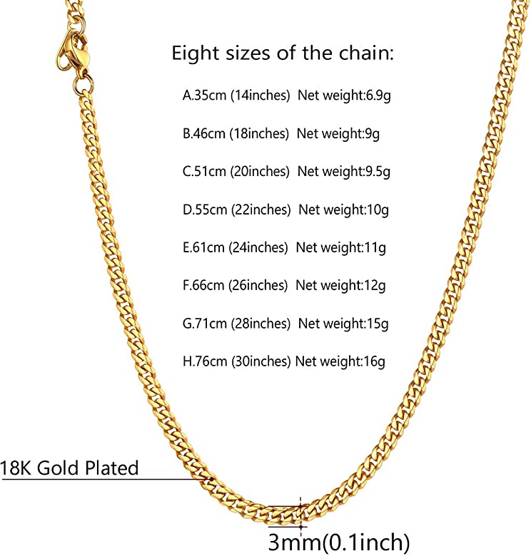 U7 chains sale