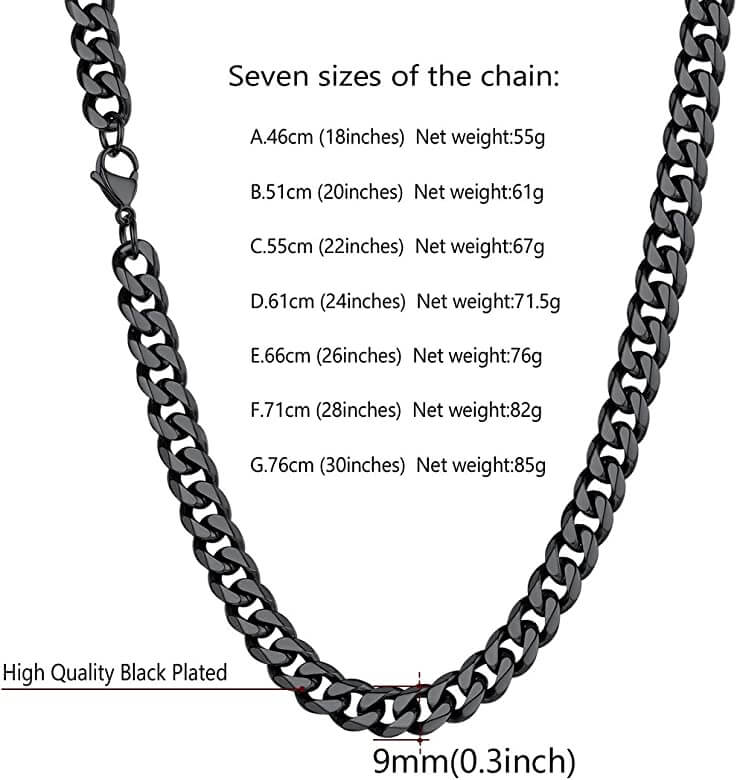 U7 Jewellery - Rapper Necklace The Imagination Shop