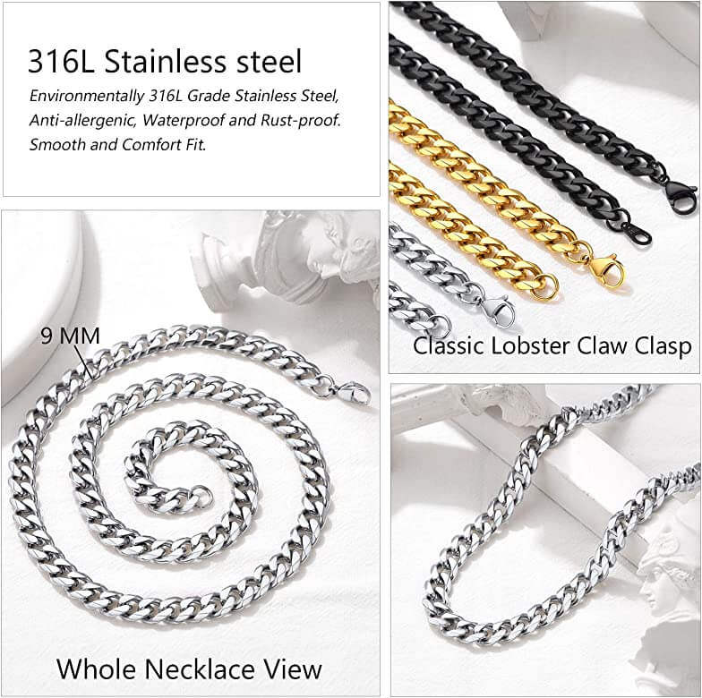 U7 Jewellery - Rapper necklace The Imagination Shop