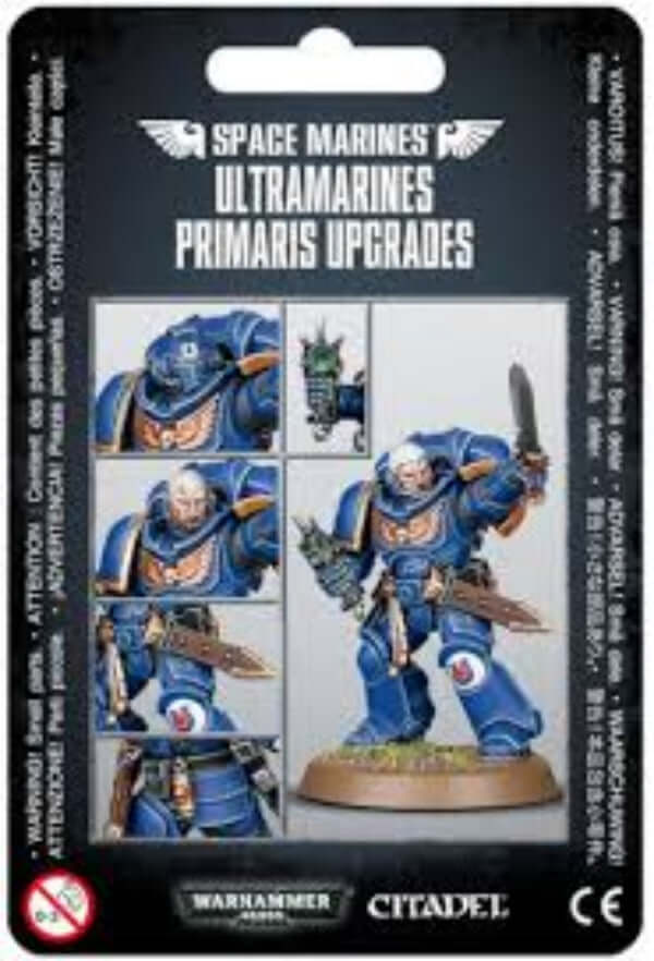 Warhammer 40,000 - Space Marines - Ultramarines Primaris Upgrades The Imagination Shop