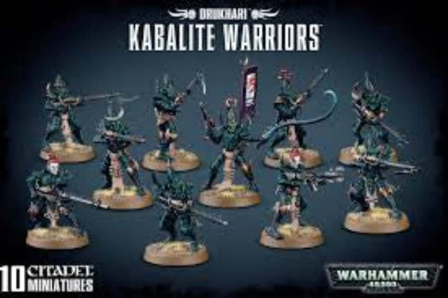 Warhammer 40,000 Drukhari Kabalite Warriors Warhammer
