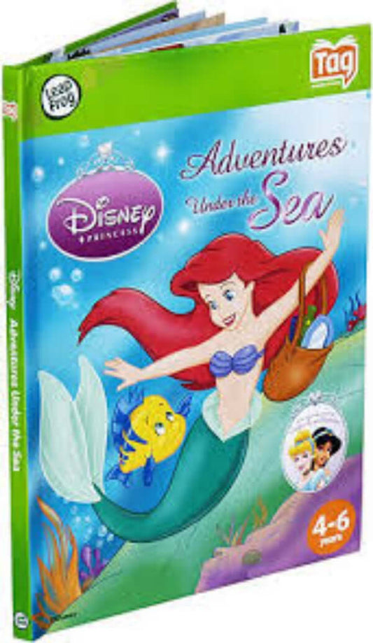Leap Frog Leap Reader - Adventures Under The Sea Interactive Book Leap Frog