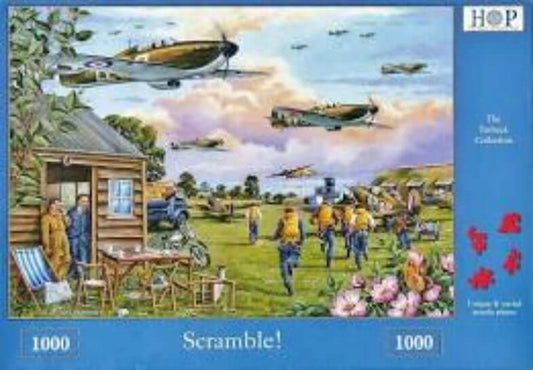 House of Puzzles - "Scramble" 1000 Piece Puzzle - The Imagination Shop - The Imagination Shop 