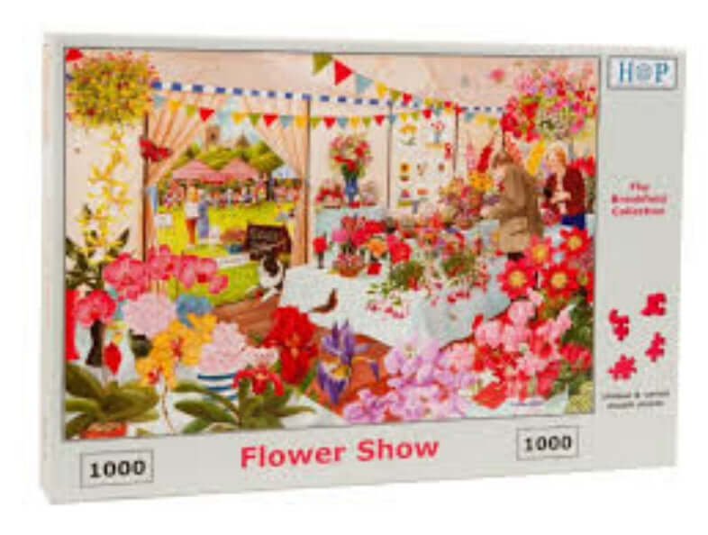 House of Puzzles - "Flower Show" 1000 Piece Puzzle The Imagination Shop