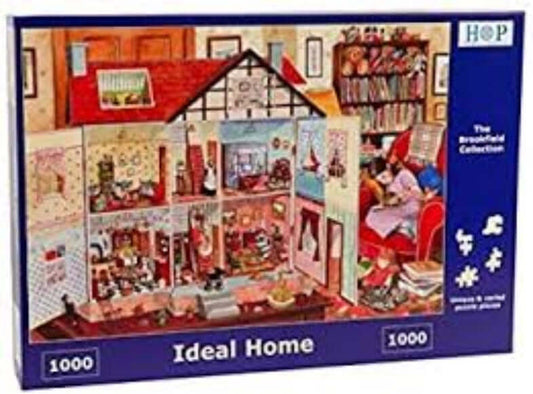 House of Puzzles - "Ideal Home" 1000 Piece Puzzle - The Imagination Shop - The Imagination Shop 
