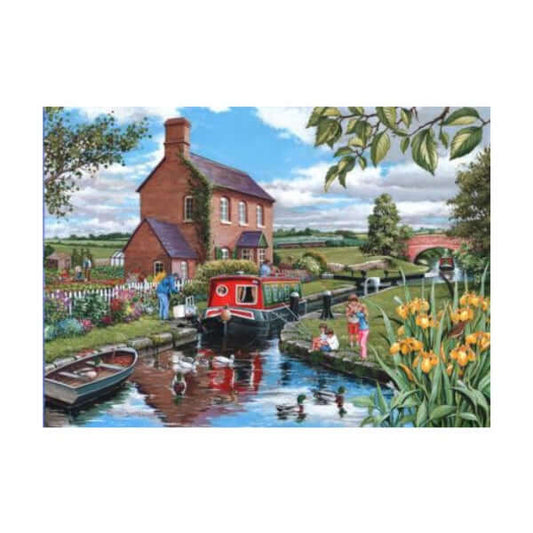 House of Puzzles - "Keepers Cottage" 500 piece puzzle - The Imagination Shop - The Imagination Shop 