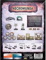Warhammer - Necromunda barricades and objectives Games Workshop