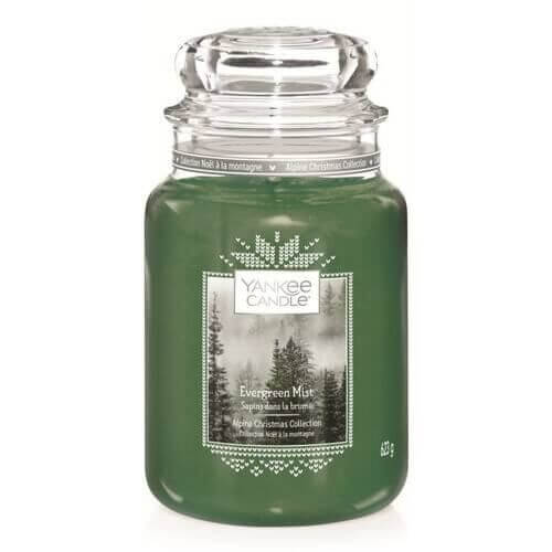 Yankee Candle Evergreen Mist - Large Jar Scented Candle Yankee Candle