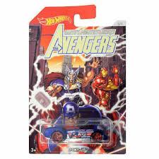 Hotwheels - Marvel The Avengers Captain America Pony-up - The Imagination Shop - The Imagination Shop 