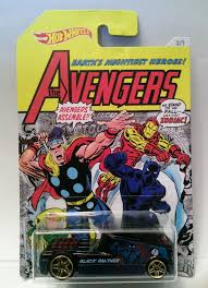Hot Wheels - Marvel The Avengers Black Panther Qombee Hot Wheels